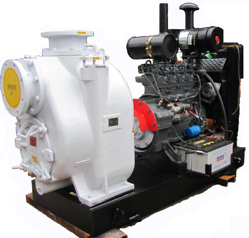 Self-priming Diesel Engine Trash Pump