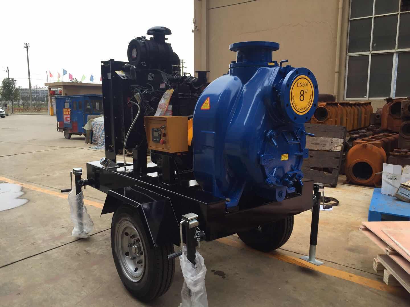 8 inch Diesel Trash Pump
